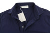 Blue Cotton Polos