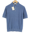 Blue Cotton Polos