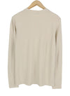 Beige Cotton T-Shirt