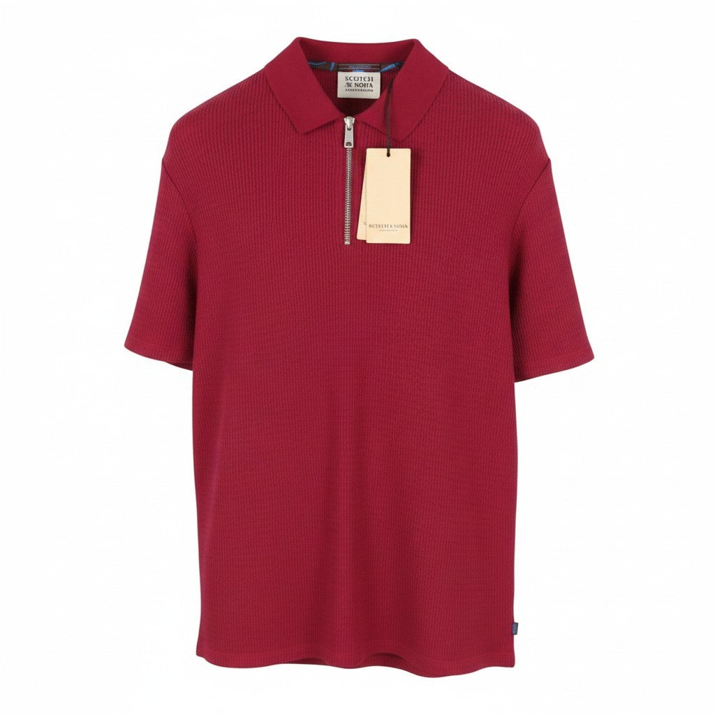 Red Cotton Polos