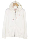 White Cotton Hoodie