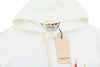 White Cotton Hoodie