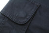 Blue Twill Shorts