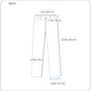 Blue Nylon Trousers