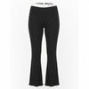 Black Polyester Trousers