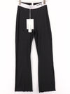 Black Polyester Trousers