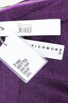Violet Polyester Trousers