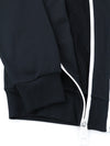 Black Polyester Sweatshirt