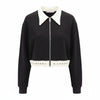Black Viscose Sweatshirt