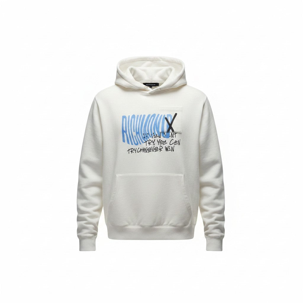 White Cotton Sweatshirt