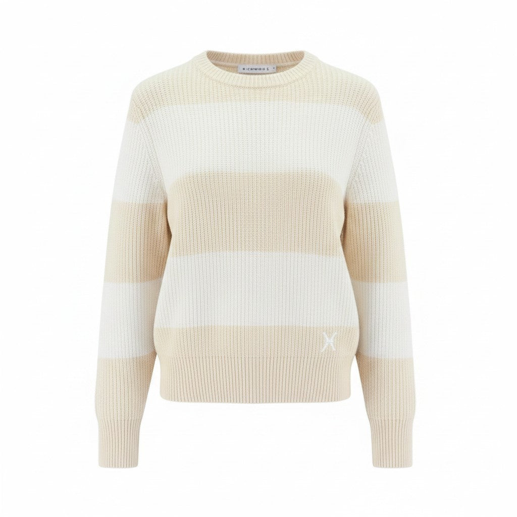 Beige Polyester Jumper