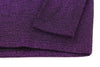Violetinė poliesterio suknelė
