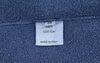 Mėlynas medvilninis džemperis