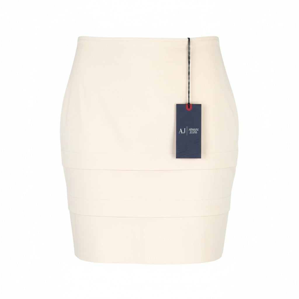 Beige Twill Skirt