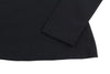 Juodi medvilniniai marškinėliai