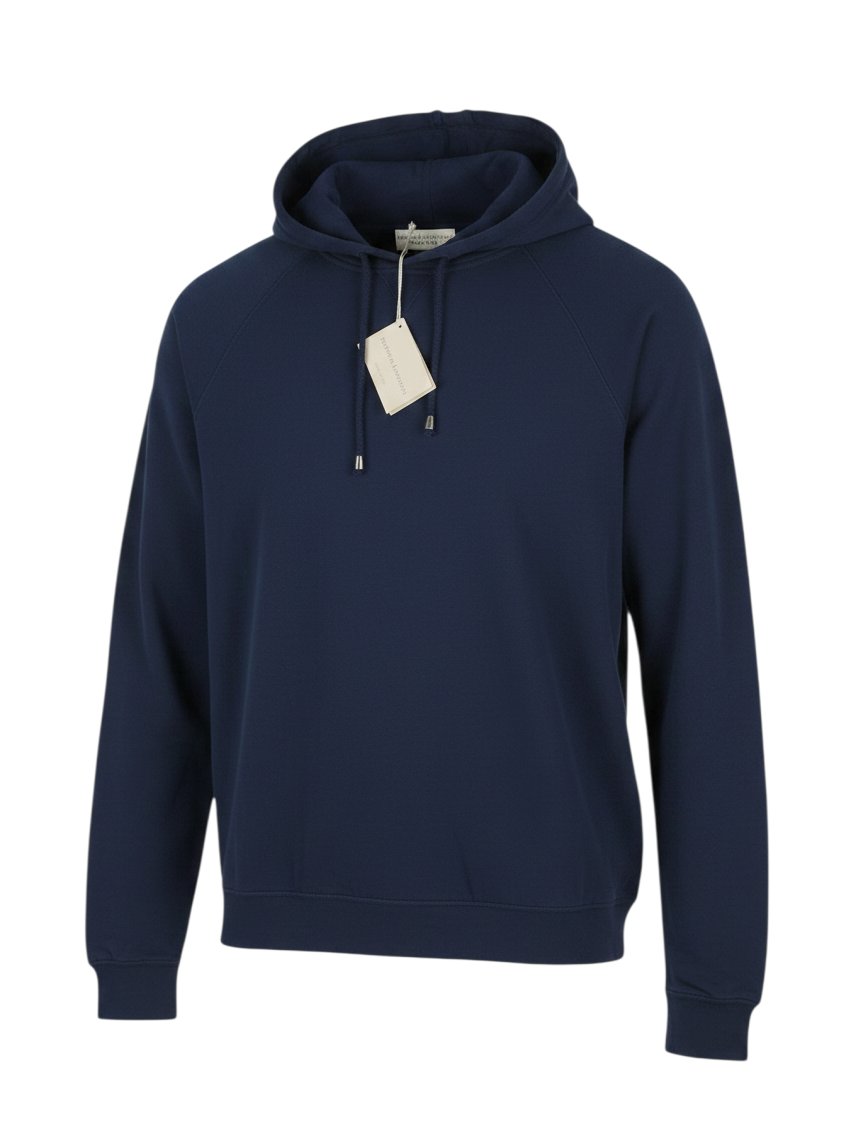 Blue Cotton Hoodie