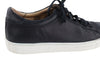 Navy Leather Shoes