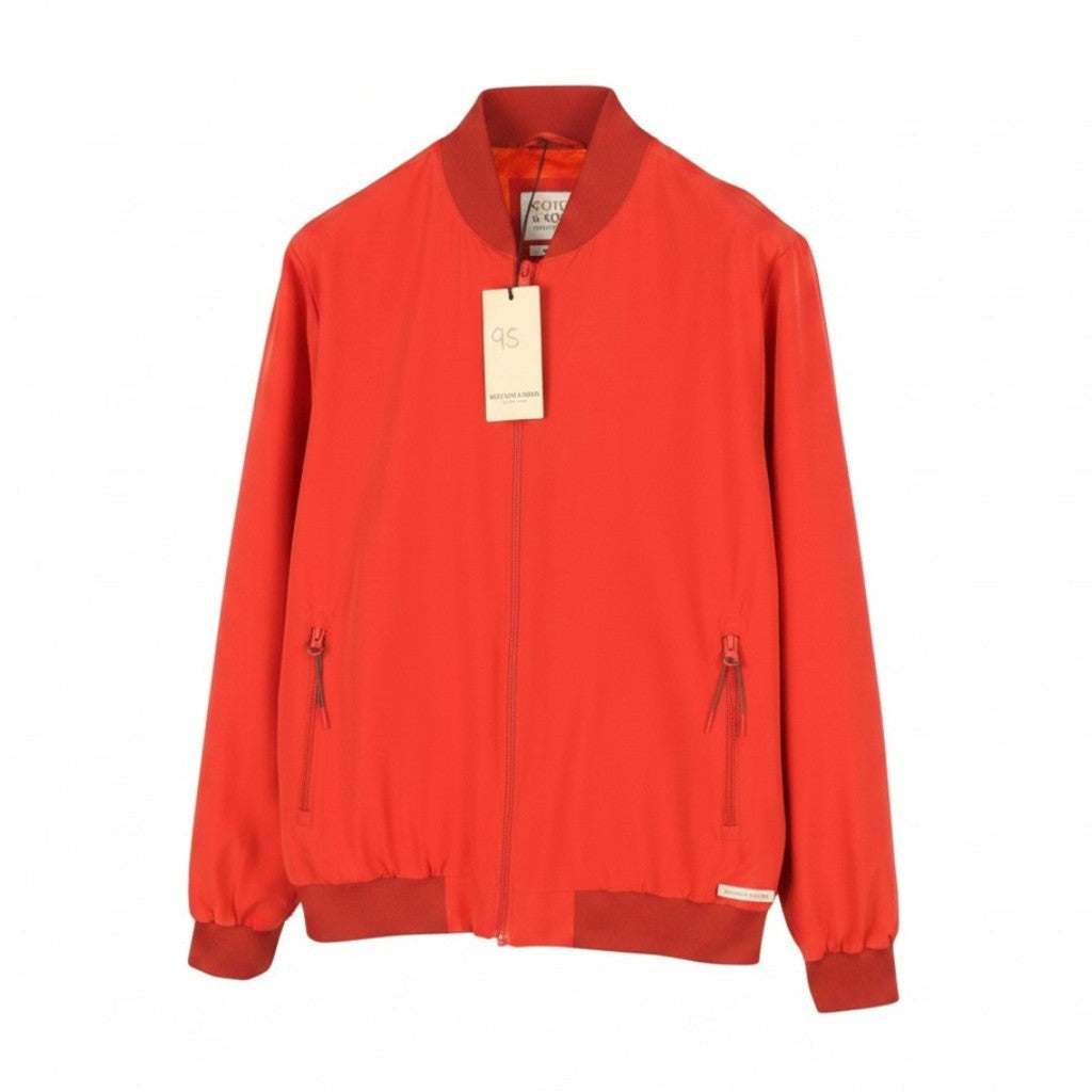 Red Polyester Jacket