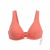 Coral Nylon Bikini Top