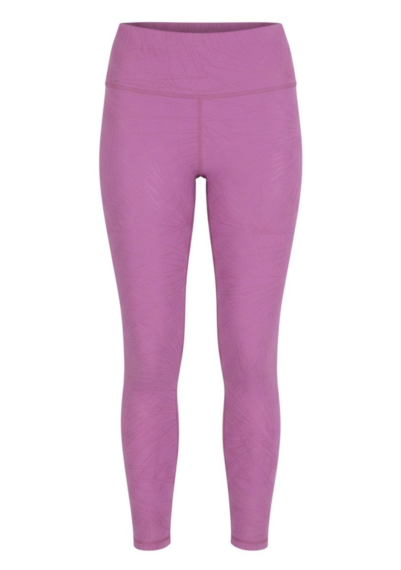 Pink Polyester Leggings