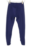 Blue Polyester Leggings