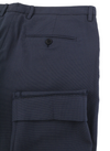 Blue Cotton Trousers