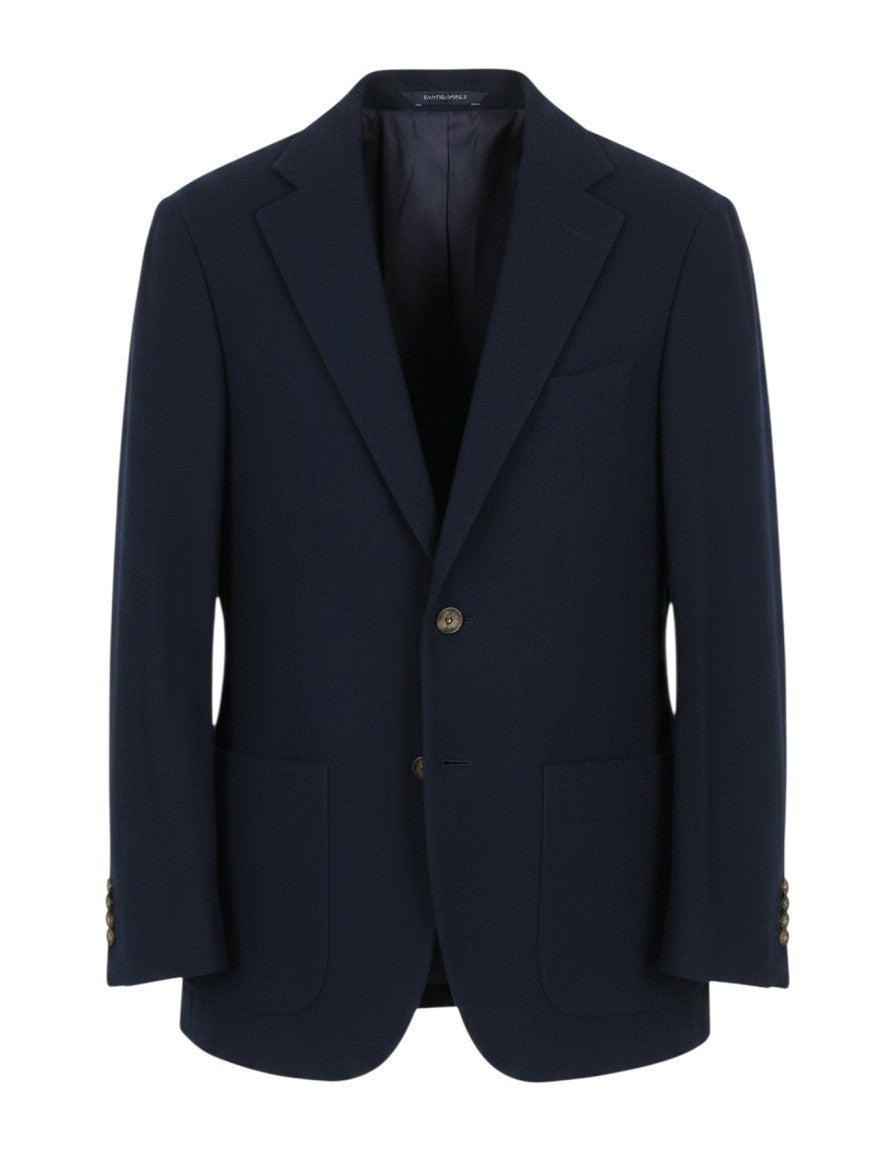 Blue Cotton Blazer