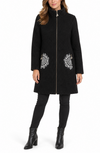 Black Acrylic Coat