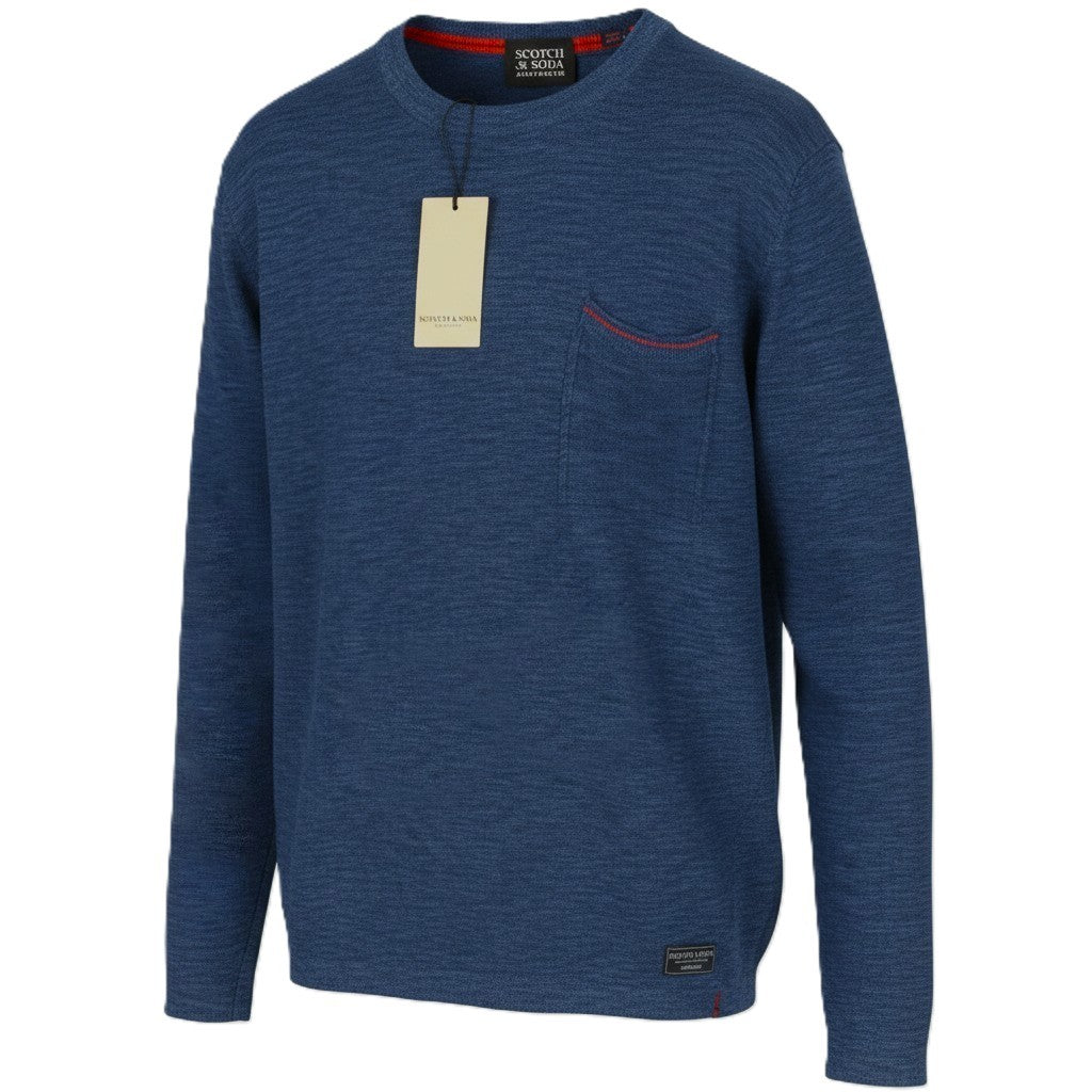 Blue Knit Jumper