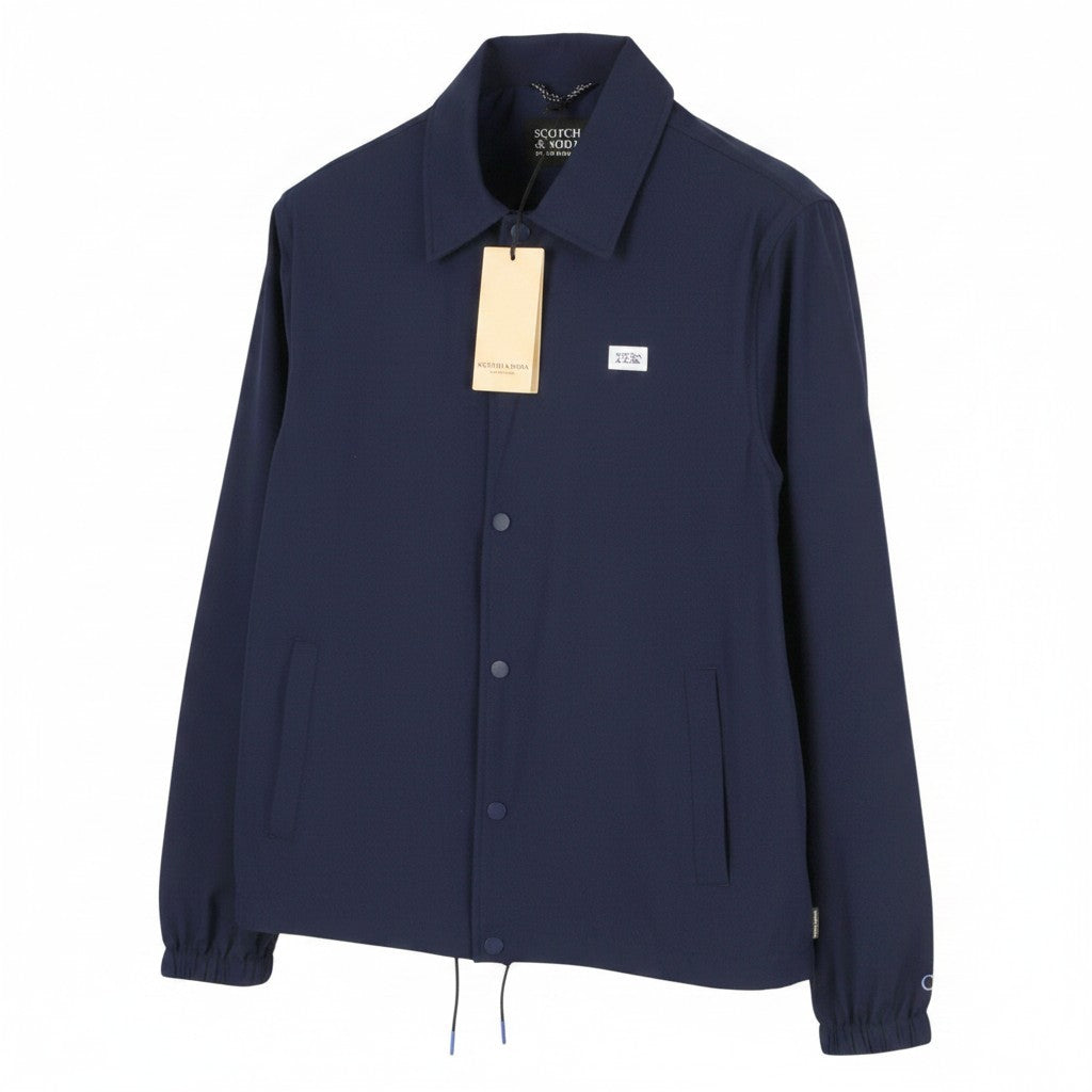 Blue Nylon Jacket