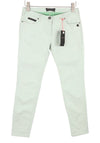 Blue Cotton Trousers