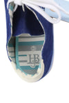 Blue Textile Sneakers