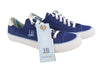 Blue Textile Sneakers