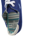 Blue Textile Sneakers