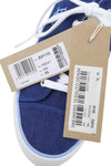 Blue Textile Sneakers