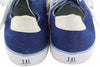 Blue Textile Sneakers