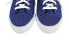 Blue Textile Sneakers