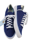Blue Textile Sneakers