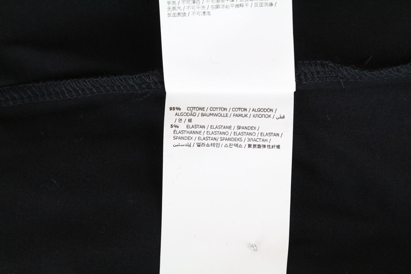 MARINA YACHTING MOTERIŠKI Marškinėliai S Juodi Medvilniniai Megztiniai Apvali Kaklo Iškirpte Logo Klasikiniai