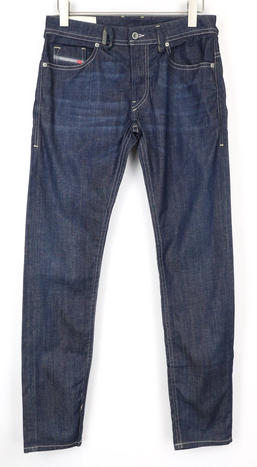 DIESEL Thommer 084QP Men's Jeans W28/L32 Slim Dark Blue Cotton Stretch Pants