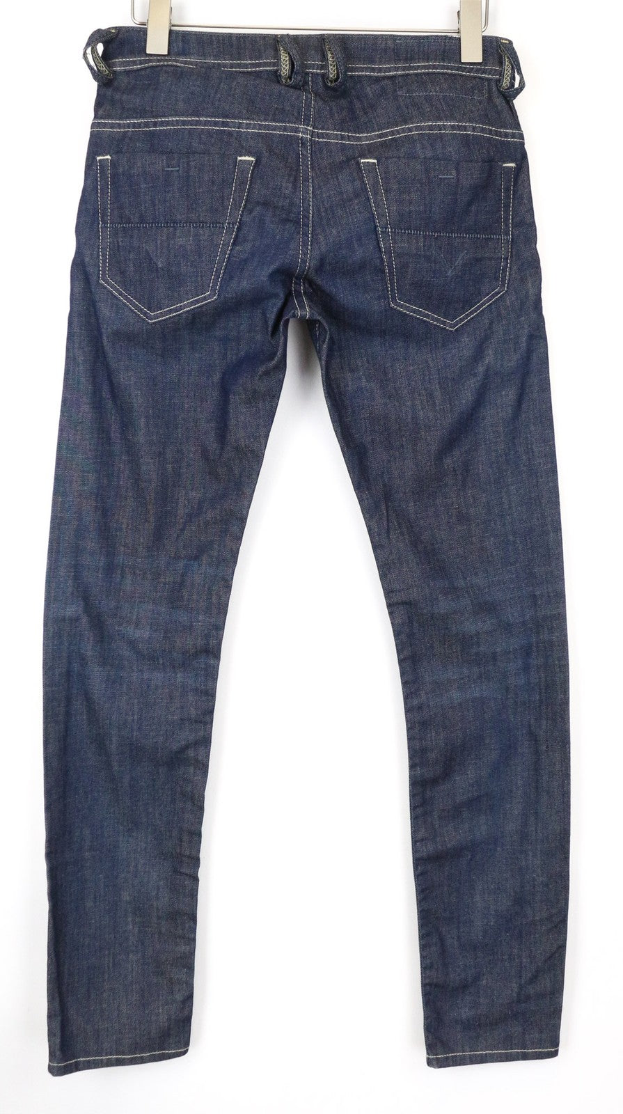 DIESEL Thommer 084QP Men's Jeans W28/L32 Slim Dark Blue Cotton Stretch Pants