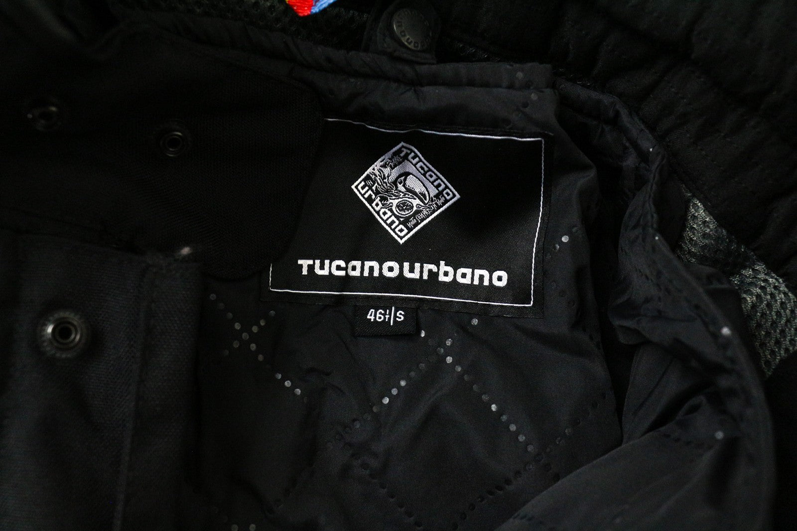 TUCANO URBANO Ermes vyriška striukė S juoda 2in1 su nuimamu pamušalu motociklams 