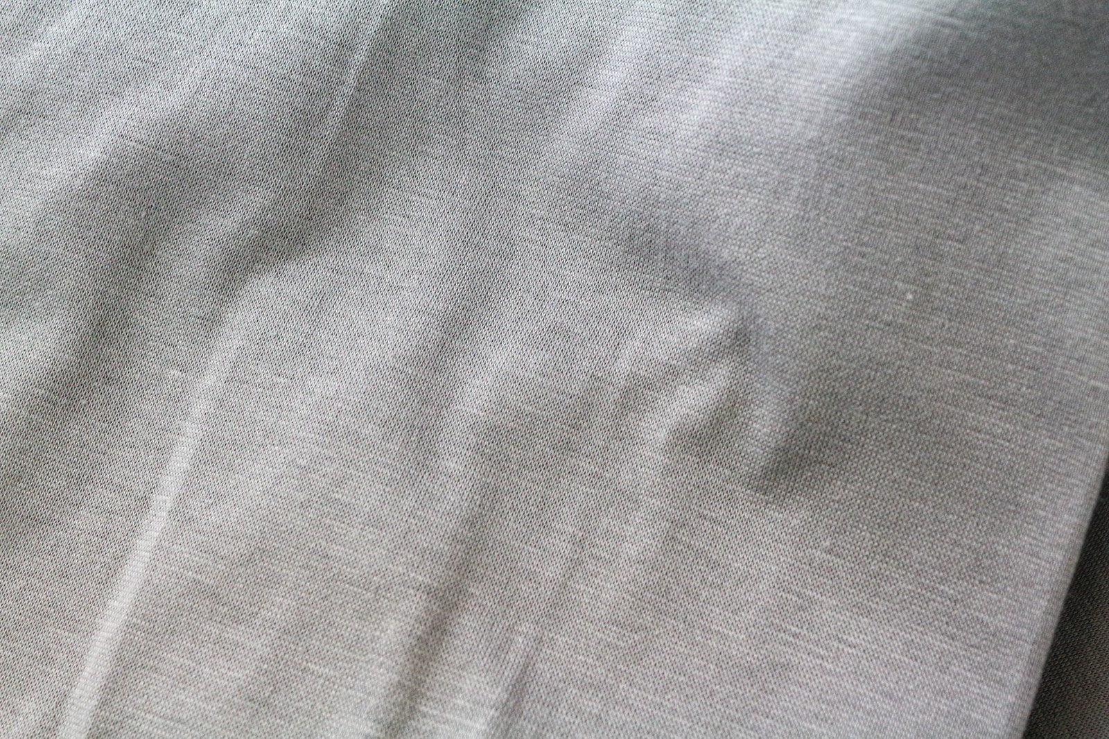 SUITSUPPLY Men's Polo T-Shirt ~S/M Grey Cotton Slim Fit Long Sleeve Top