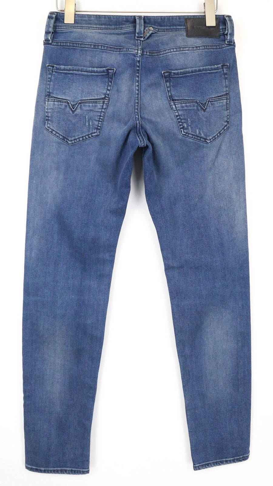 DIESEL Larkee-Beex 084NV Men's Jeans W28/L32 Taper Washed Blue Cotton Stretch