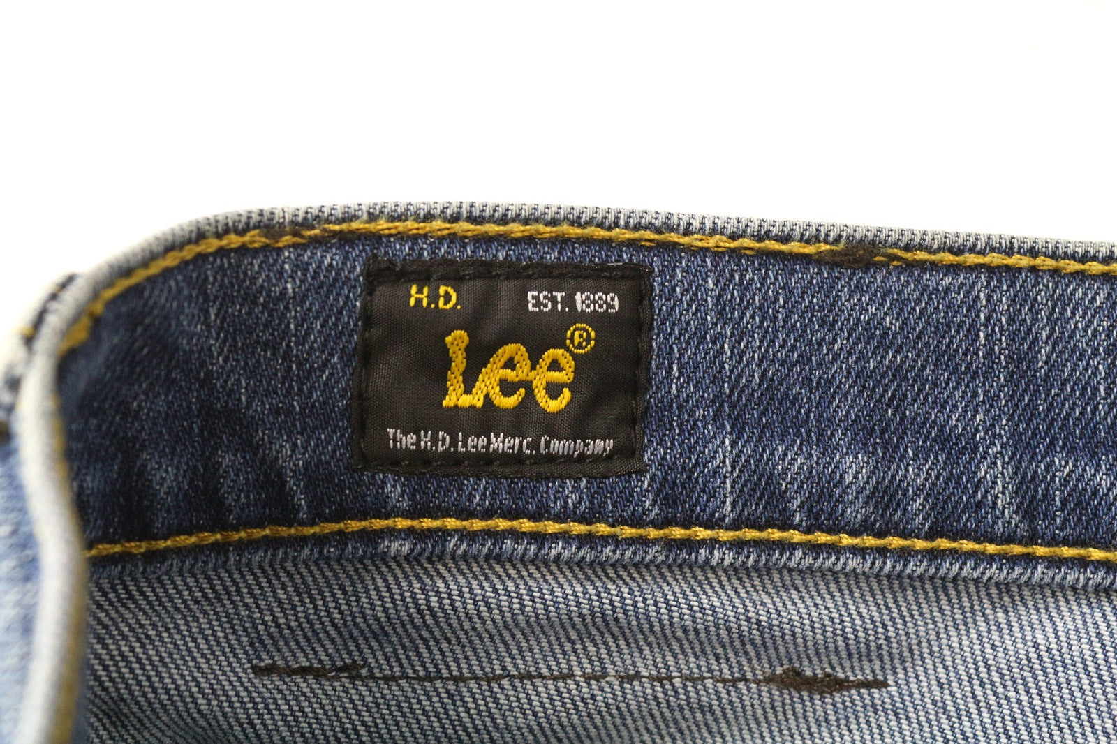LEE Men's Jeans ~W30/L34 Classic Straight Regular Fit Blue 5-Pocket Denim