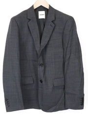 SANDRO vyriškas švarkas 52 pilkas, vilnonis, tamprus pamušalas, klasikinis, vienaeilis, rekomenduojama mažmeninė kaina – 395 € 