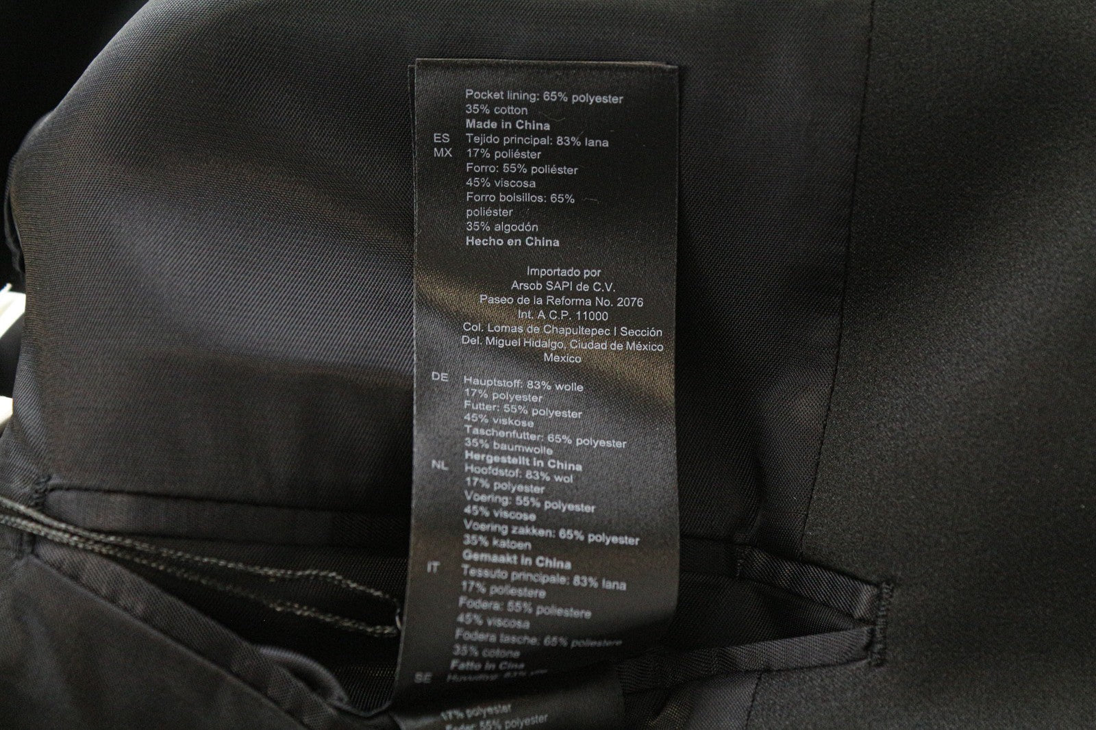 SANDRO vyriškas švarkas 50 juodas vilnos mišinio smokingo skara su atvartu, vienaeilis 