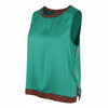 Green Polyester Blouse