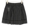Black Cotton Skirt
