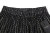 Black Cotton Skirt